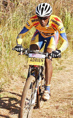 Adrien Niyonshuti will lead Rwanda's charge. (File photo)