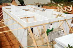  The Italian firm Schnell House has introduced innovative housing construction technology to facilitate home ownership among low income earners. (Photo J Mbanda)