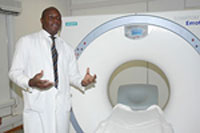 The CT Scan at King Faisal-Kigali Hospital. CHUK has acquired  similar equipment. (File Photo)