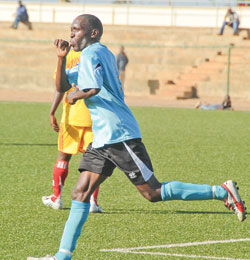 Kagere is set to win the Primus League Golden Boot award. (File photo)