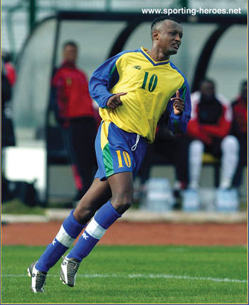 Jimmy Gatete was the star striker when Amavubi qualified for  the 2004  Nations Cup.