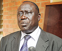 The Minister of Justice, Tharcisse Karugarama
