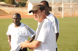 Junior Wasps coach Richard Tardy