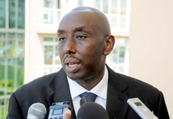  Dr. Michel Gasana, the Director of Tuberculosis Program at the Ministry of Health