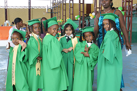 A group of young achievers show their ambition.