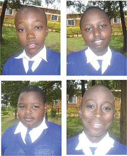 L-R: Frank Shimirwa;Daria Kayitesi;Hashim Manzi;Demis Rulinda 