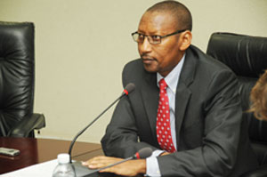 Optimistic; Finance Minister, John Rwangombwa (File photo)