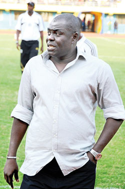Amavubi coach Sellas Tetteh. (File photo)