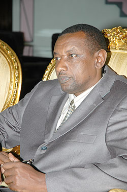  Rwandan High Commissioner to Uganda Amb. Frank Mugambage