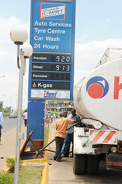 Fuel prices have seen a sharp rise in the recent past but are poised to take a downward trend, thanks to low import duties (File photo)