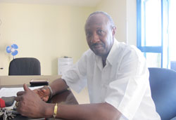 Dr Jean Nyirinkwaya (Photo D. Umutesi)