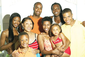 Extended families are popular in Africa
