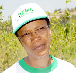 The Director General of REMA, Rose Mukankomeje