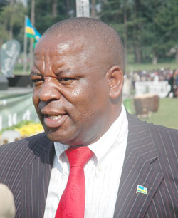  Northern Province Governor Aime Bosenibamwe was re-elected the provincial RPF chairman