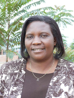  Marie-Josee Kankera  is among the RPF candidates in the frame to succeed the late MP, Aimable Nibishaka