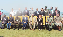 Participants at the training on disaster management in Rubavu district (Courtesy Photo)