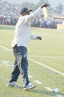 Rayon coach Jean Marie Ntagwabira