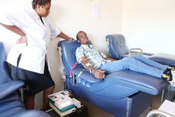 Donating blood should be discouraged (File Photo)