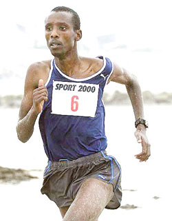 Hakizimana has pulled out of next weeku2019s World Military Games due to a knee injury. (File photo)