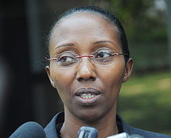 Water and Energy minister Coletha Ruhamya