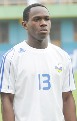 Junior Wasps center-back Heritier Turatsinze is one of seven SEC Academy players being monitored by Rayon Sport. (File Photo)