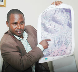 Emmanuel Nkurunziza the Director General of Rwanda Natural Resources Authority has spear headed the use of GIS in implementing land reforms.