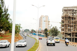 The Kigali road network