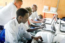 Students have been urged to use their acquired ICT skills to bolster investment (File Photo)