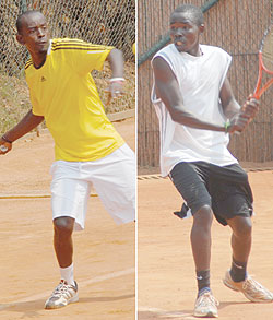 Second seed Jean de Dieu Habiyambere lost in the quarterfinals. Times Sports/ Bonnie Mugabe