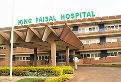 King Fisal Hospital has acquired a new facility to help decongest the Intensive Care Unit section The New Times File