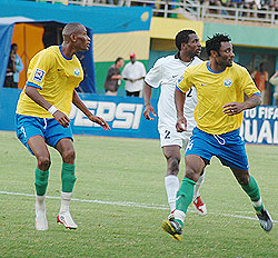 Amavubi striker Saidi Abedi joins Rayon Sports on a one-year contaract. The New Times / File.