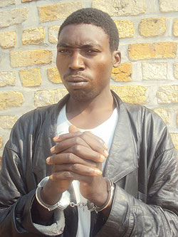 Dominique Nyandwi, will be charged with two counts after throwing a hand grenade in a pub recently.The New Times Daniel Sabiiti