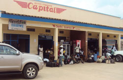  Student stranded at a travel agency booking office. Students in Karongi district have decried a transport glitch in the area The NewTimes Sam Nkurunziza