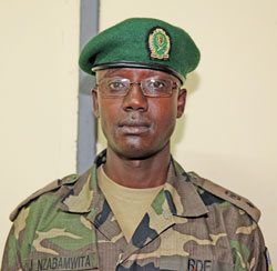 RDF spokesperson,  Col Joseph Nzabamwita