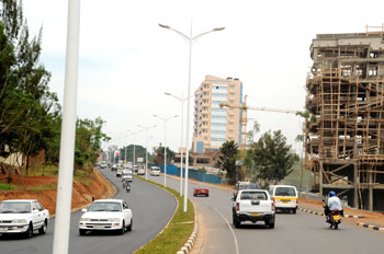 A street in the Central Business District of Kigali City. The New Times/File. 