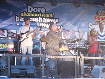 Guma Guma moment: Local artists and Emcees u2018do what they do bestu2019 at the  Bralirwa slot. 