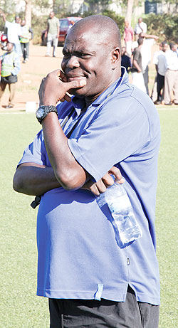 Amavubi coach Sellas Tetteh. The New Times/File.