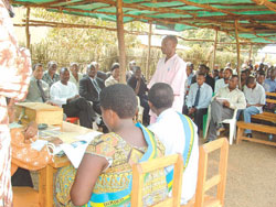  genocide suspect appears before a Gacaca court. A report on the tribunals will be launched in December this year. The New Times File.
