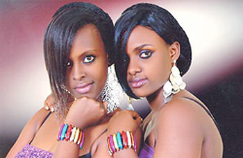 Queen Nadeje (L) and Assia. The New Times / file