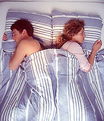 When you can't face each other