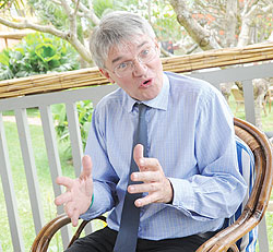 HON. ANDREW MITCHELL,   the current UK Secretary of State for Overseas Development. / File