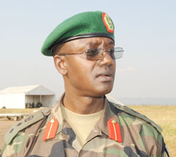 RDF Spokesperson Col. Joseph Nzabamwita. The New Times File