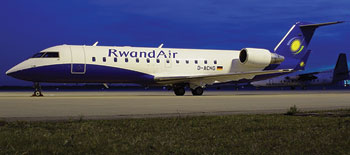 The national carrier, RwandAir, registered an increase in passengers by 6,000 between April and June from 20,000 at the same period last year. The Newtimes /File Photo.