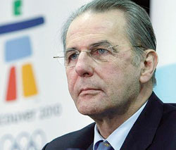 IOC boss Jacque Rogge