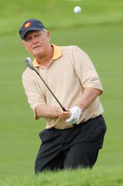 Legendary golfer Jack Nicklaus in action The New Times /Net Photo