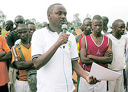 Summoned: Rwanda Athletics Federation Secretary General Constantin Twajamahoro.