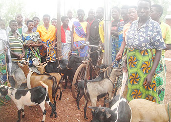 Members of a savings and loans Association in Kirehe District- Their savings have been at stake due to lack of proper saving methods The New Times /Dias Nyesiga