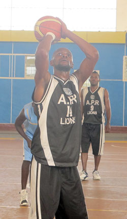 Kami Kabange is one the players Vaceslav will count on in Madagascar.  The New Times / File