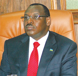 Central bank Governor Claver Gatete The New Times /File.