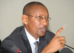 Finance Minister John Rwangombwa